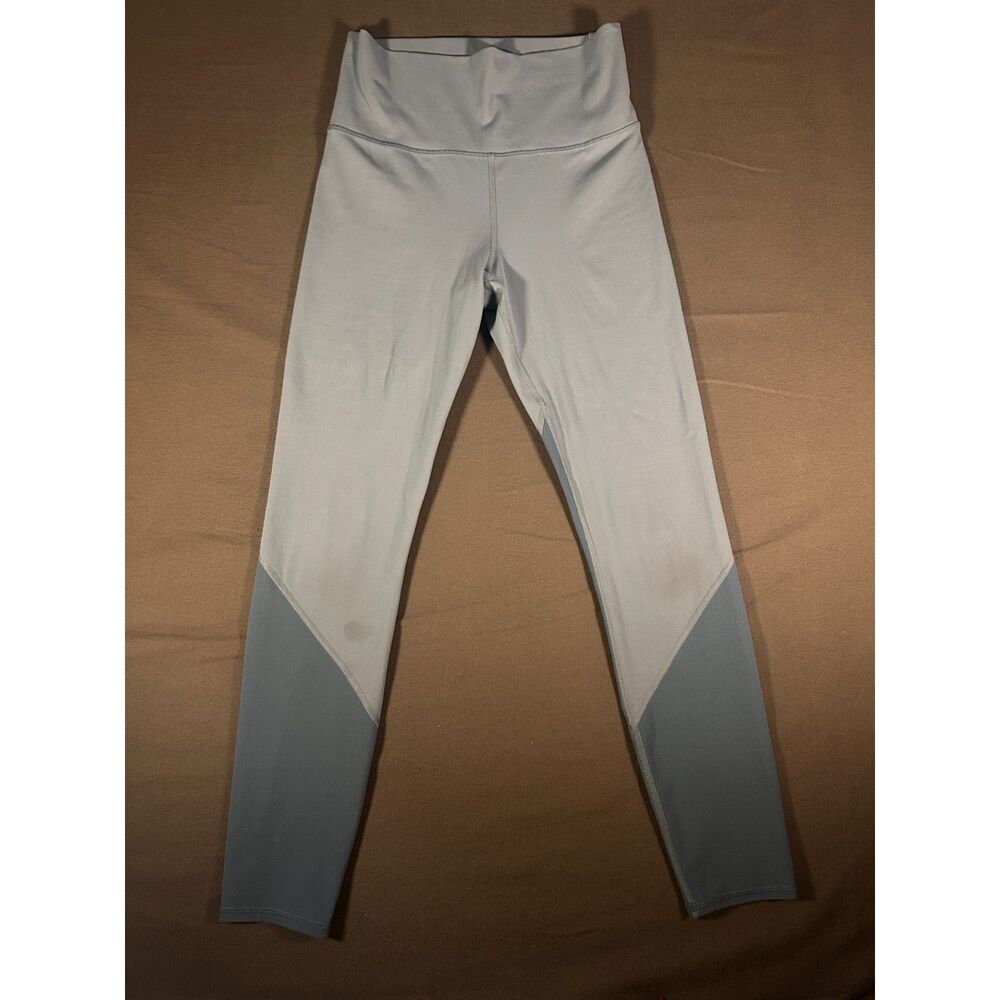 Vuori Studio Colorblock High Rise Leggings Cloud Blue S Pilates Athleisure